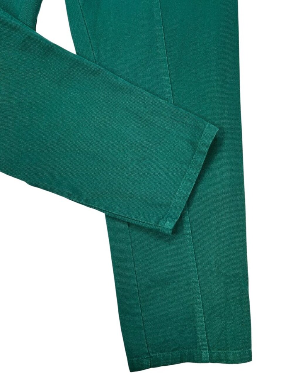 Sea New York Denim Metta Pant 6 Green Paperbag Waist Tapered High Rise Fall - Picture 9 of 13